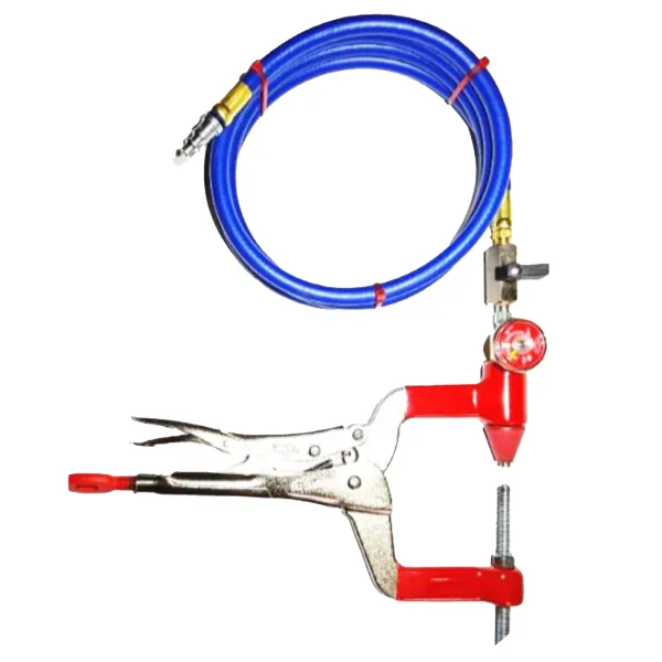 Mordaza de presurizado