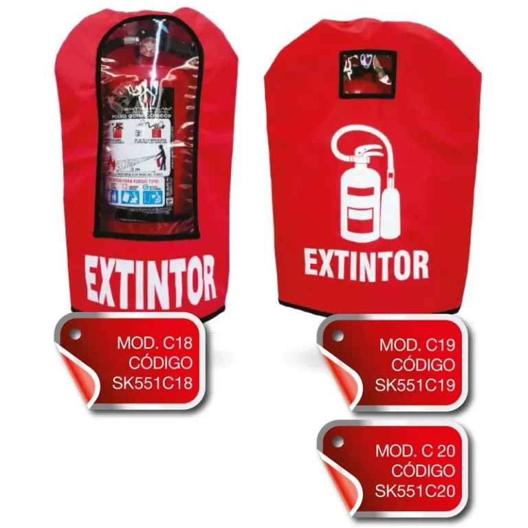 Funda para extintores portátiles