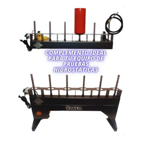 Rack secador de extintores eléctrico